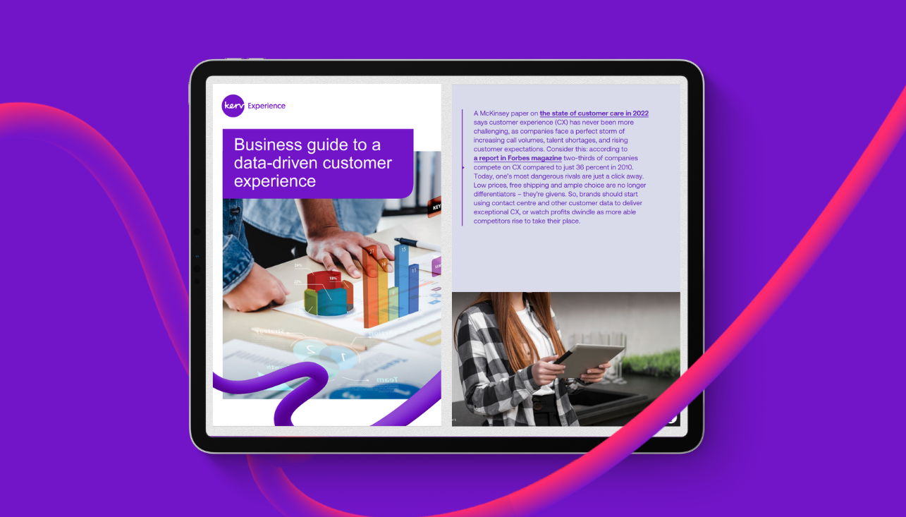 Data Driven Customer Experience Cx Kerv