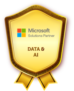 this is a Data & AI badge we obtained as a Microsoft Solutions Partner