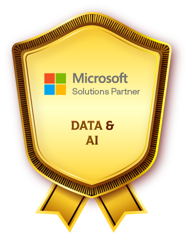 this is a Data & AI badge we obtained as a Microsoft Solutions Partner