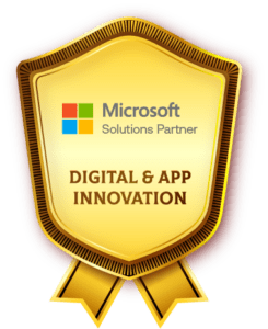 this is a Digital & App Innovation badge we obtained as a Microsoft Solutions Partner