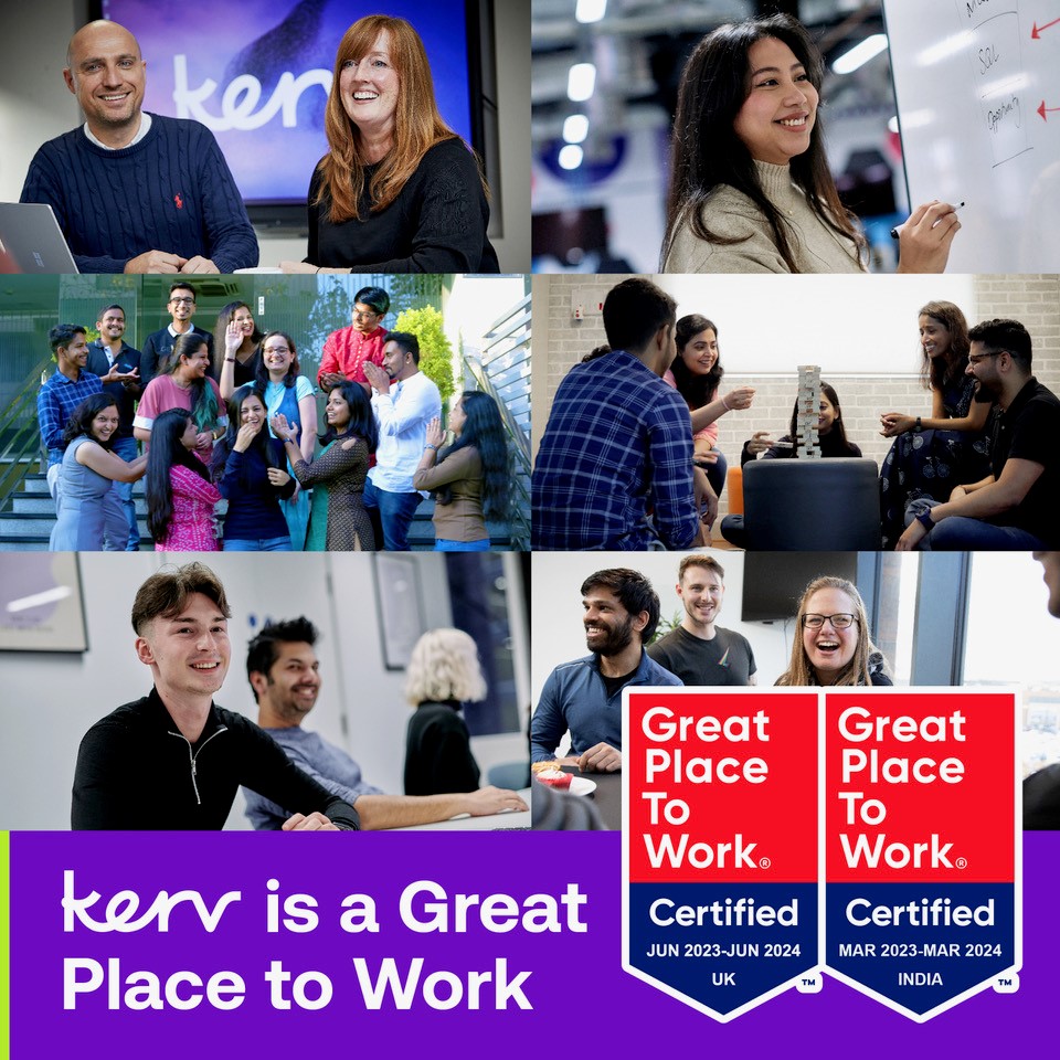 Kerv is officially a Great Place to Work!