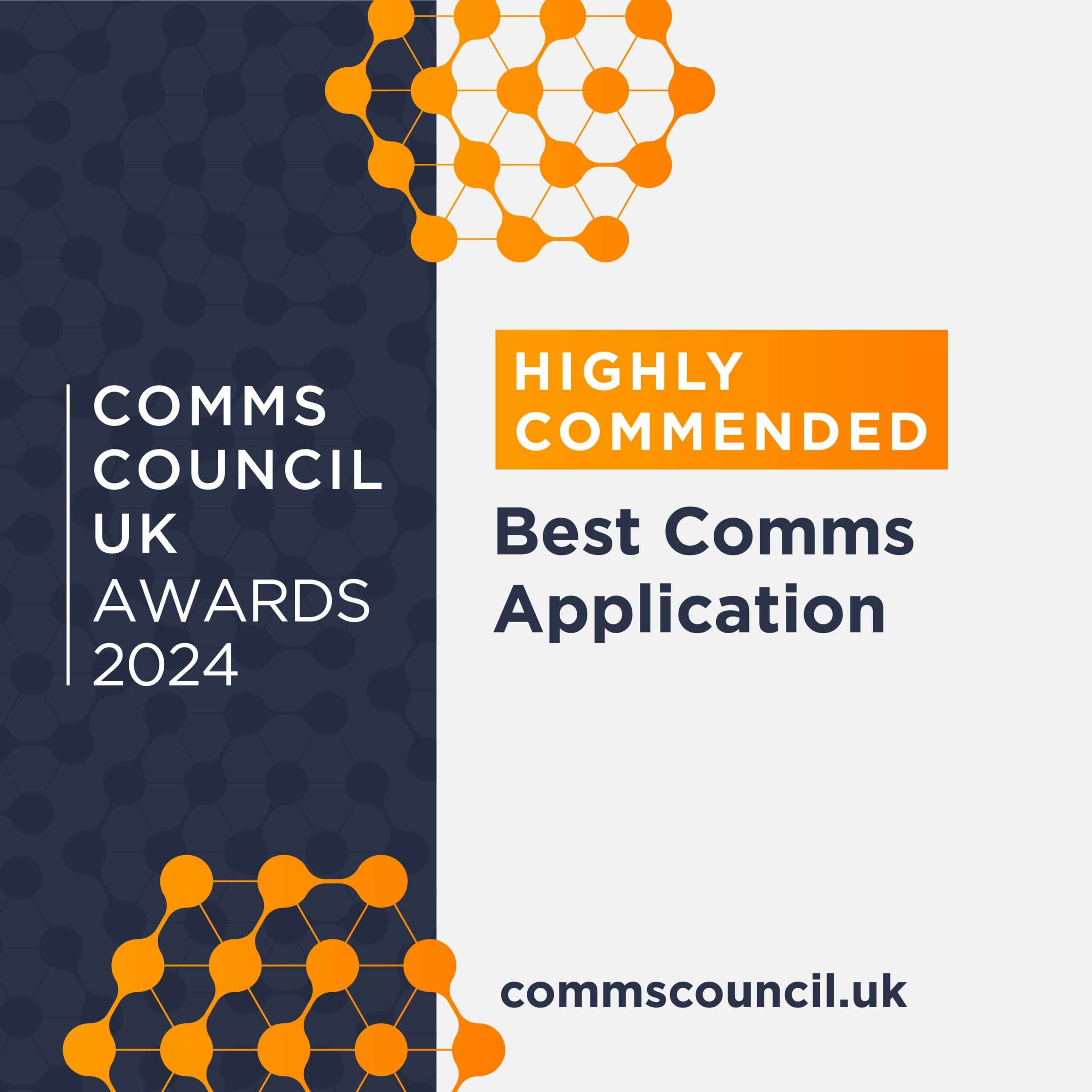 Awards 2024_Best Comms Application - Highly Commended